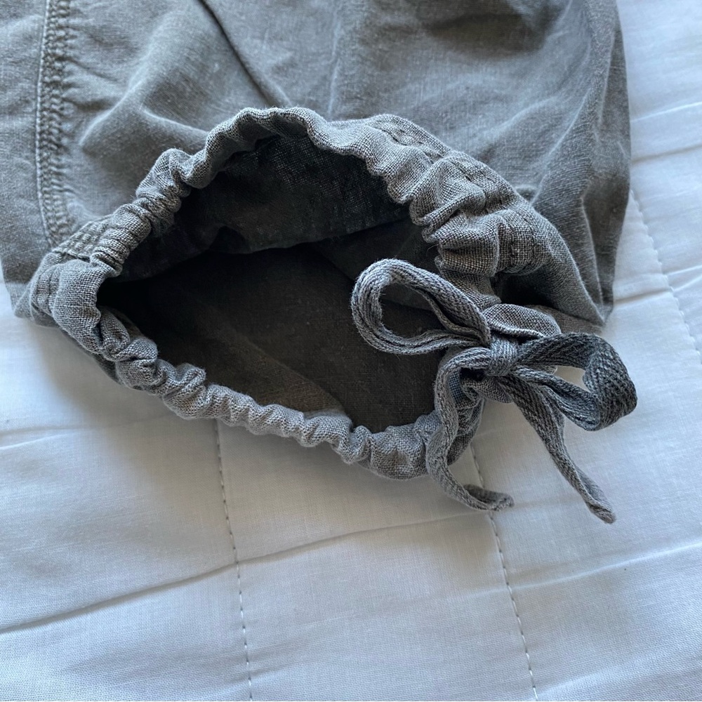 H&M Gray Drawstring Cargo Pants - Picture 4 of 10